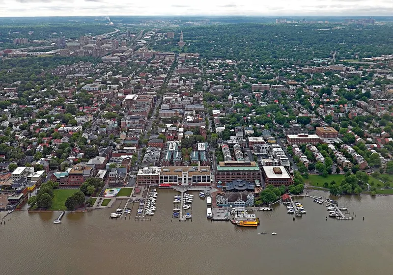 Old Town Alexandria waterfront, Virginia