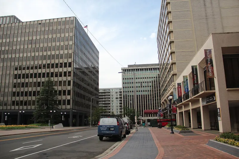 South Bell Street in Crystal City, Virginia