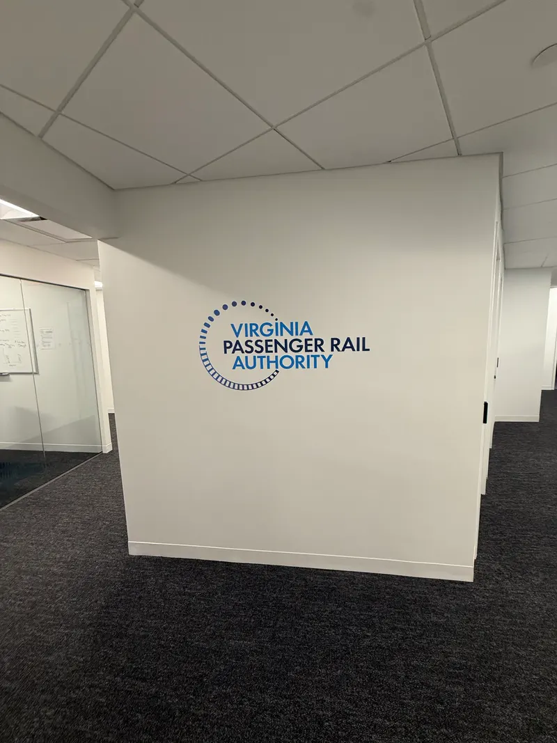 Virginia Passenger Rail Authority office logo graphic